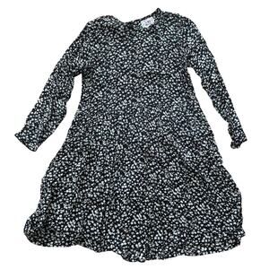 Vintage 90s We Be Bop Beaded Floral Dress, Size S/M